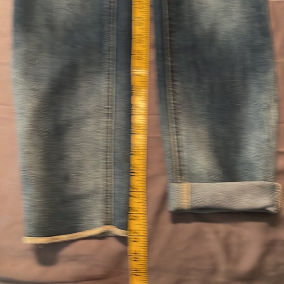 Almost Famous Blue Jean Overalls Size 7 - Picture 5 of 8